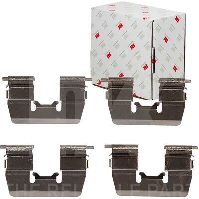 NK - Hyundai Atos - Front axle - Brake pad - Brake pad mounting kit NK - Hyundai Atos - Front axle - Brake pad - Brake pad mounting kit