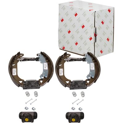 Nk Bremsbacken Satz - 180mm Trommel - 32mm Breite - Vormontiert - 22mm Zylinderbohrung Nk Bremsbacken Satz - 180mm Trommel - 32mm Breite - Vormontiert - 22mm Zylinderbohrung