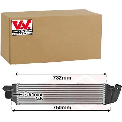 Van Wezel Ladeluftkühler - Aluminium, Luftgekühlt, OE-Teilenummern Van Wezel Ladeluftkühler - Aluminium, Luftgekühlt, OE-Teilenummern
