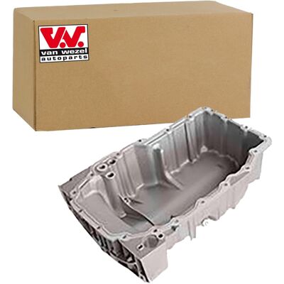 Van Wezel Audi 04E103601AF Aluminium Ölwanne mit Sensorloch Van Wezel Audi 04E103601AF Aluminium Ölwanne mit Sensorloch
