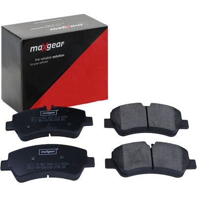 Maxgear Ford Transit Hinterachse Bremsbeläge Satz - Scheibenbremse, Verschleißanzeige Maxgear Ford Transit Hinterachse Bremsbeläge Satz - Scheibenbremse, Verschleißanzeige