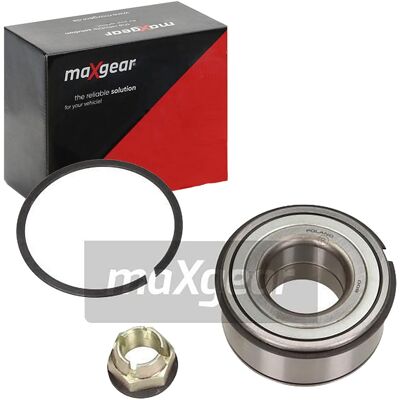 Maxgear Renault Radlagersatz - Vorder- & Hinterachse - Clio, Kangoo Maxgear Renault Radlagersatz - Vorder- & Hinterachse - Clio, Kangoo