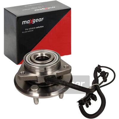 Maxgear Dodge Nitro Jeep Cherokee Vorderachse Radlagersatz - 155mm, ABS-Sensor Maxgear Dodge Nitro Jeep Cherokee Vorderachse Radlagersatz - 155mm, ABS-Sensor