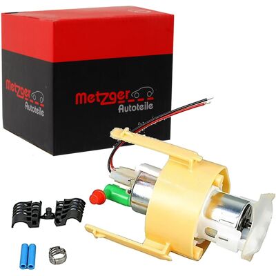 Metzger Modell 2250345 Elektrische Kraftstoffpumpe für Mercedes - Kraftstoffpumpe, Befestigungsmaterial, 39mm Durchmesser, 145mm Länge Metzger Modell 2250345 Elektrische Kraftstoffpumpe für Mercedes - Kraftstoffpumpe, Befestigungsmaterial, 39mm Durchmesser, 145mm Länge
