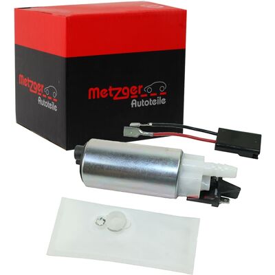 Metzger 2250104 Elektrische Kraftstoffpumpe mit Filter - Kraftstoffpumpe für Opel, Vauxhall, Suzuki Metzger 2250104 Elektrische Kraftstoffpumpe mit Filter - Kraftstoffpumpe für Opel, Vauxhall, Suzuki