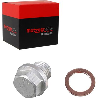 METZGER M14x1,5 Ölablassschraube mit Dichtring - Ölwanne METZGER M14x1,5 Ölablassschraube mit Dichtring - Ölwanne