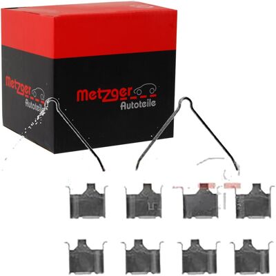 Metzger Mazda 323 6 Hinterachse Bremsbeläge Zubehör Metzger Mazda 323 6 Hinterachse Bremsbeläge Zubehör