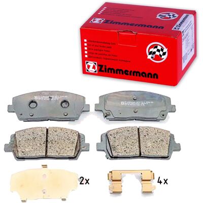 ZIMMERMANN - 26157.170.2 - Vorderachse - Sorento - Bremsbelagsatz ZIMMERMANN - 26157.170.2 - Vorderachse - Sorento - Bremsbelagsatz