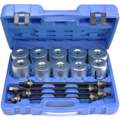 BandelOne Silentlager Radlager Gummilager Ein-/ Ausbau Auspress-werkzeug-set 24-teilig: BandelOne Silentlager Radlager Gummilager Ein-/ Ausbau Auspress-werkzeug-set 24-teilig: