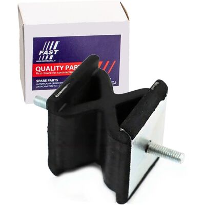 FAST Anschlagpuffer - Gummi/Metall - Schwarz FAST Anschlagpuffer - Gummi/Metall - Schwarz