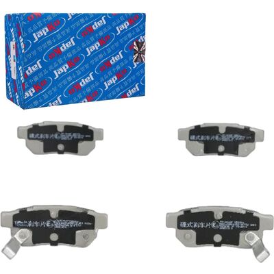 Japko Bremsbeläge Satz Hinterachse für Honda - Scheibenbremse - 89mm Länge Japko Bremsbeläge Satz Hinterachse für Honda - Scheibenbremse - 89mm Länge