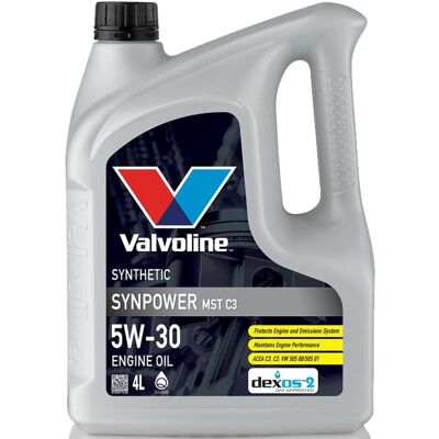 4l Kanne Valvoline Synpower™ Mst C3 5w-30 Motoröl Passend Für Bmw Ll-04 Gm: 4l Kanne Valvoline Synpower™ Mst C3 5w-30 Motoröl Passend Für Bmw Ll-04 Gm: