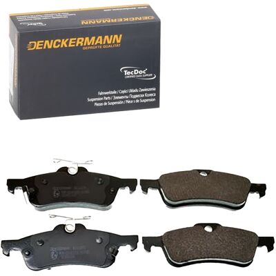 Denckermann B111075 – Bremsbeläge, Hinterachse, für Daihatsu Charade & Toyota Denckermann B111075 – Bremsbeläge, Hinterachse, für Daihatsu Charade & Toyota