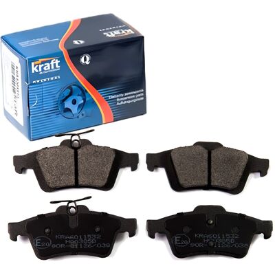 KRAFT AUTOMOTIVE Kraft Bremsbeläge-satz Hinterachse Passend Für Cadillac Bls Citroën C5 Ford: Bremsbelagsatz, Scheibenbremse A.b.s.: 37216 A.b.s.: 37477 Abakus: 231020 KRAFT AUTOMOTIVE Kraft Bremsbeläge-satz Hinterachse Passend Für Cadillac Bls Citroën C5 Ford: Bremsbelagsatz, Scheibenbremse A.b.s.: 37216 A.b.s.: 37477 Abakus: 231020
