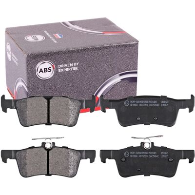 A.b.s. Bremsbeläge Hinterachse Passend Für Ford Fiesta 35160: Bremsbelagsatz, Scheibenbremse A.b.s.: 35160 Abakus: 23102240 Aisin: Bpfo2016 Ashika: 51 A.b.s. Bremsbeläge Hinterachse Passend Für Ford Fiesta 35160: Bremsbelagsatz, Scheibenbremse A.b.s.: 35160 Abakus: 23102240 Aisin: Bpfo2016 Ashika: 51