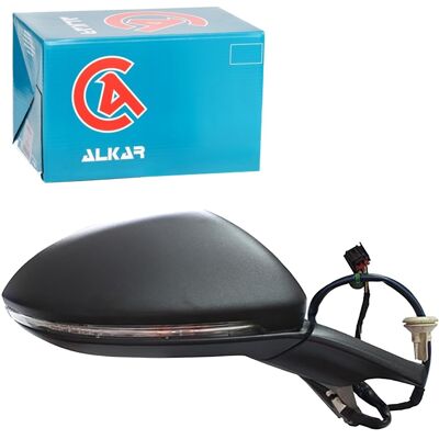 Alkar Modell 6150138 - Elektrisch klappbarer Außenspiegel für VW Golf Alkar Modell 6150138 - Elektrisch klappbarer Außenspiegel für VW Golf