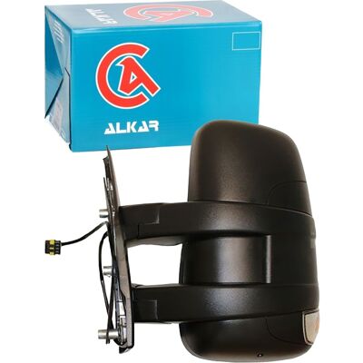 Alkar 9204249 - Außenspiegel für IVECO Daily V mit Weitwinkel, Kurzer Arm Alkar 9204249 - Außenspiegel für IVECO Daily V mit Weitwinkel, Kurzer Arm