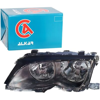 Alkar 2781849 - Scheinwerfer Gehäuse, Links, Schwarz, BMW Alkar 2781849 - Scheinwerfer Gehäuse, Links, Schwarz, BMW