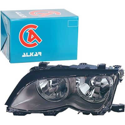 Alkar 2782849 Scheinwerfergehäuse - Scheinwerfer für BMW 3er Limousine und Touring, rechts, elektrisch, schwarzes Innenteil Alkar 2782849 Scheinwerfergehäuse - Scheinwerfer für BMW 3er Limousine und Touring, rechts, elektrisch, schwarzes Innenteil
