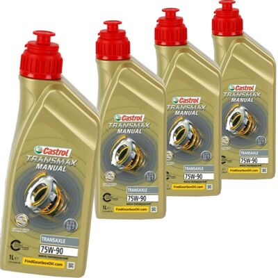 4l Castrol Transmax Transaxle 75w-90 Schaltgetriebeöl Passend Für Vw G052911: 4l Castrol Transmax Transaxle 75w-90 Schaltgetriebeöl Passend Für Vw G052911: