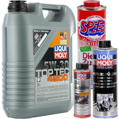 Liqui Moly 3707 Motoröl+2427+1011+5160 Passend Für Vw 504.00+507.00 Acea C3: Liqui Moly 3707+2427+1011+5160 Liqui Moly 3707 Motoröl+2427+1011+5160 Passend Für Vw 504.00+507.00 Acea C3: Liqui Moly 3707+2427+1011+5160