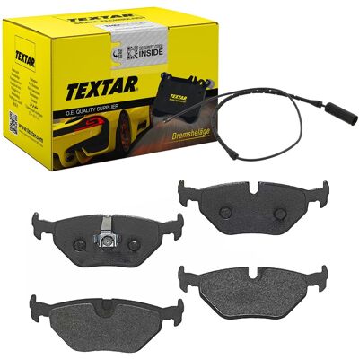 Textar Bremsbeläge Hinten Hinterachse Passend Für Bmw 3er E46 316i-325 Xi: Bremsbelagsatz, Scheibenbremse A.b.s.: 36824 A.b.s.: 37267 Abakus: 23102015 Textar Bremsbeläge Hinten Hinterachse Passend Für Bmw 3er E46 316i-325 Xi: Bremsbelagsatz, Scheibenbremse A.b.s.: 36824 A.b.s.: 37267 Abakus: 23102015