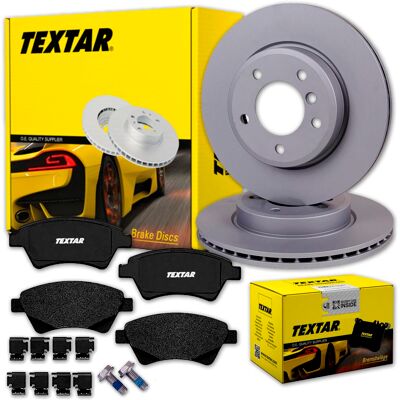Textar - Clio 5 / Micra K14 - 258x22x125 - Bremscheiben Textar - Clio 5 / Micra K14 - 258x22x125 - Bremscheiben