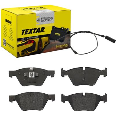 Textar BMW E87 E88 E82 E90 E91 Vordere Bremsbeläge - Bremssystem Textar BMW E87 E88 E82 E90 E91 Vordere Bremsbeläge - Bremssystem