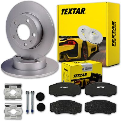 Textar Bremsscheiben + Beläge hinten - Ø280 mm - 16 mm - 5x118 - Brake disc set Textar Bremsscheiben + Beläge hinten - Ø280 mm - 16 mm - 5x118 - Brake disc set