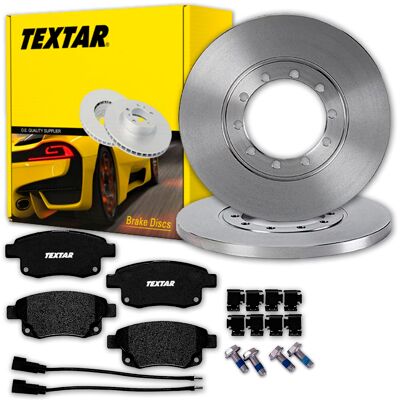 Textar Bremsscheiben 280mm + Beläge Hinten Für Ford Transit Bj. 2006 - 2014: Bremsscheibe: 1371420, 1382303, 1451765, 1464031, 2262937, 6c112a315aa, 6 Textar Bremsscheiben 280mm + Beläge Hinten Für Ford Transit Bj. 2006 - 2014: Bremsscheibe: 1371420, 1382303, 1451765, 1464031, 2262937, 6c112a315aa, 6