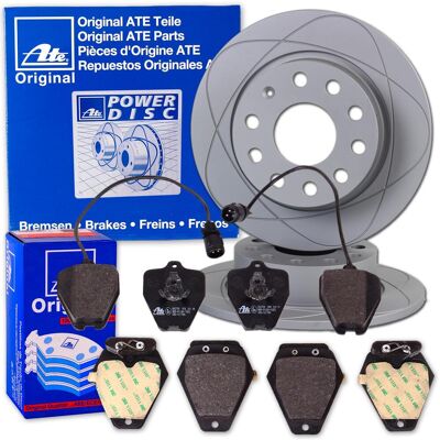 Ate Powerdisc Bremsscheiben 320mm + Beläge Vorne Für Audi A6 4b C5 + A4 B5 S4: Bremsbelagsatz, Scheibenbremse A.b.s.: 37448 Abakus: 23101206 Ashika: 5 Ate Powerdisc Bremsscheiben 320mm + Beläge Vorne Für Audi A6 4b C5 + A4 B5 S4: Bremsbelagsatz, Scheibenbremse A.b.s.: 37448 Abakus: 23101206 Ashika: 5