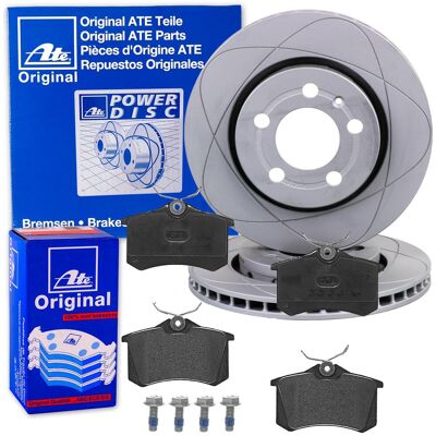 Ate Powerdisc Bremsscheiben+ Beläge Hinten Für Vw Golf 4 Audi S3 Tt Leon Octavia: Bremsbelagsatz, Scheibenbremse A.b.s.: 366231 A.b.s.: 37334 Abakus: Ate Powerdisc Bremsscheiben+ Beläge Hinten Für Vw Golf 4 Audi S3 Tt Leon Octavia: Bremsbelagsatz, Scheibenbremse A.b.s.: 366231 A.b.s.: 37334 Abakus: