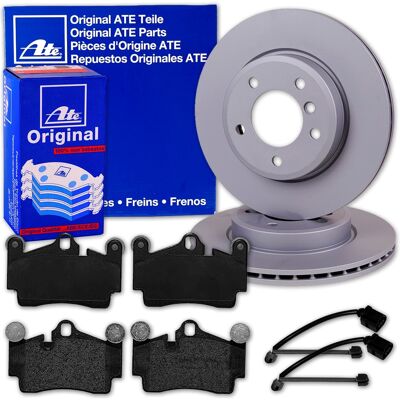 Ate Bremsscheiben 330mm + Beläge Hinten Passend Für Audi Q7 4l Bj. 2005-2015: Bremsscheibe: 7l6615601d, 7l6615601j, 7l8615601c, 7l8615601g, Bremsbelag Ate Bremsscheiben 330mm + Beläge Hinten Passend Für Audi Q7 4l Bj. 2005-2015: Bremsscheibe: 7l6615601d, 7l6615601j, 7l8615601c, 7l8615601g, Bremsbelag