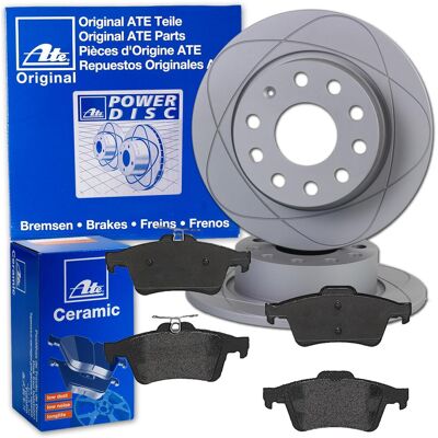Ate Powerdisc Bremsscheiben+ceramic Beläge Hinten Passend Für Ford Focus 2 C-max: Bremsbelagsatz, Scheibenbremse A.b.s.: 37216 A.b.s.: 37477 Abakus: 2 Ate Powerdisc Bremsscheiben+ceramic Beläge Hinten Passend Für Ford Focus 2 C-max: Bremsbelagsatz, Scheibenbremse A.b.s.: 37216 A.b.s.: 37477 Abakus: 2