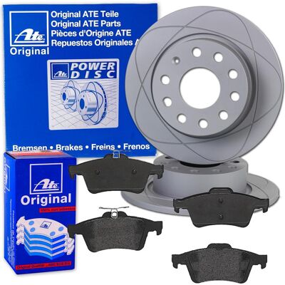 Ate Powerdisc Bremsscheiben 280mm+ Beläge Hinten Für Ford Focus 2 Ii Mk2 + C-max: Bremsbelagsatz, Scheibenbremse A.b.s.: 37216 A.b.s.: 37477 Abakus: 2 Ate Powerdisc Bremsscheiben 280mm+ Beläge Hinten Für Ford Focus 2 Ii Mk2 + C-max: Bremsbelagsatz, Scheibenbremse A.b.s.: 37216 A.b.s.: 37477 Abakus: 2