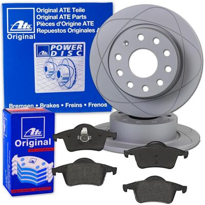 Ate Powerdisc Bremsscheiben Ø288mm + Beläge Hinten Passend Für Volvo V70 Ii Xc70: Bremsscheibe Volvo: 9434167 Volvo: 94341670 Volvo: 94341674 Bremsbel Ate Powerdisc Bremsscheiben Ø288mm + Beläge Hinten Passend Für Volvo V70 Ii Xc70: Bremsscheibe Volvo: 9434167 Volvo: 94341670 Volvo: 94341674 Bremsbel
