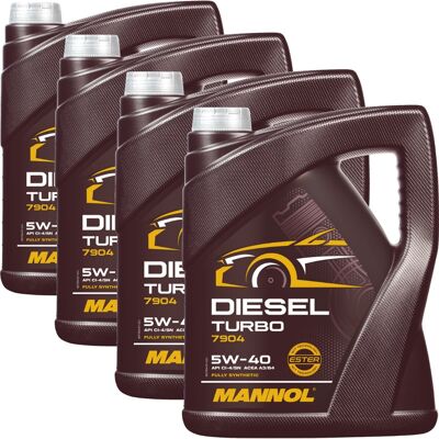 SCT GERMANY 20l Mannol Motoröl Öl 5w-40 Diesel Turbo Passend Für Vw 505.00 Rn0710 Fiat Psa: SCT GERMANY 20l Mannol Motoröl Öl 5w-40 Diesel Turbo Passend Für Vw 505.00 Rn0710 Fiat Psa: