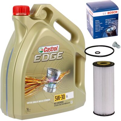Bosch Ölfilter 5 Liter Motoröl 5w-30 Castrol Edge + Schraube Passend Für Vw Audi: Verschlussschraube, Ölwanne 3rg: 83021 Aic: 51791 Aic: 60209 Aic: 77 Bosch Ölfilter 5 Liter Motoröl 5w-30 Castrol Edge + Schraube Passend Für Vw Audi: Verschlussschraube, Ölwanne 3rg: 83021 Aic: 51791 Aic: 60209 Aic: 77