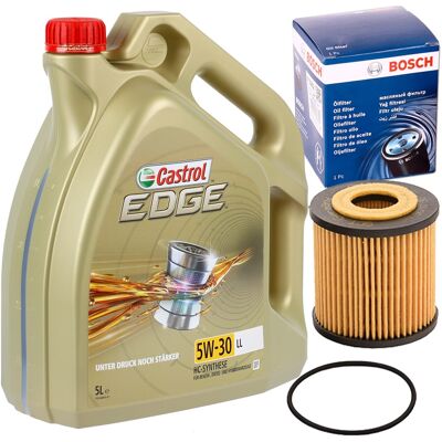 Bosch Ölfilter 1457429127 + 5 Liter Motoröl 5w-30 Castrol Edge Passend Für Smart: Ölfilter 1a First Automotive: E50232 Amc Filter: Fof10070 Ap Xenergy Bosch Ölfilter 1457429127 + 5 Liter Motoröl 5w-30 Castrol Edge Passend Für Smart: Ölfilter 1a First Automotive: E50232 Amc Filter: Fof10070 Ap Xenergy