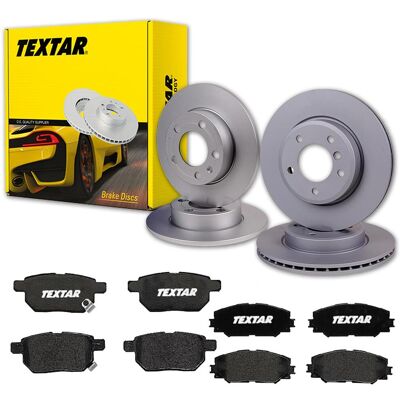 Textar Bremsscheiben + Beläge Vorne + Hinten Passend Für Toyota Corolla + Auris: Bremsbelagsatz, Scheibenbremse A.b.s.: 37580 A.b.s.: 37926 Abakus: 23 Textar Bremsscheiben + Beläge Vorne + Hinten Passend Für Toyota Corolla + Auris: Bremsbelagsatz, Scheibenbremse A.b.s.: 37580 A.b.s.: 37926 Abakus: 23