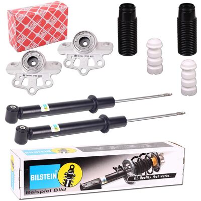 2x Bilstein Stossdämpfer + Domlager Hinten Für Opel Corsa D Fiat Punto / Evo 199: Staubschutzsatz, Stoßdämpfer Aic: 59088set Al-ko: 610018 Ashika: 159 2x Bilstein Stossdämpfer + Domlager Hinten Für Opel Corsa D Fiat Punto / Evo 199: Staubschutzsatz, Stoßdämpfer Aic: 59088set Al-ko: 610018 Ashika: 159