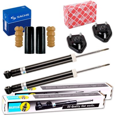 2x Bilstein B4 Gas Stossdämpfer + Domlager Hinten Passend Für Bmw X3 E83 2wd 4wd: Staubschutzsatz, Stoßdämpfer Ashika: 159000104 Autofren Seinsa: D512 2x Bilstein B4 Gas Stossdämpfer + Domlager Hinten Passend Für Bmw X3 E83 2wd 4wd: Staubschutzsatz, Stoßdämpfer Ashika: 159000104 Autofren Seinsa: D512
