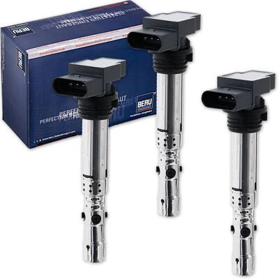 3x Beru Zündspule Für 1.2 Seat Ibiza Iii Skoda Fabia I+ii Vw Fox (5z) Polo (9n): Zündspule Abakus: 12201157 Aic: 52053 Astemo: 2503812 Automega: 15003 3x Beru Zündspule Für 1.2 Seat Ibiza Iii Skoda Fabia I+ii Vw Fox (5z) Polo (9n): Zündspule Abakus: 12201157 Aic: 52053 Astemo: 2503812 Automega: 15003