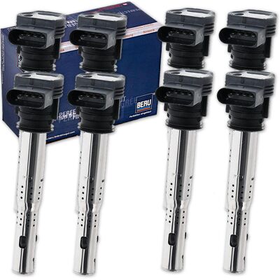 8x Beru Zündspule Passend Für Audi A4 (b8) A5 (8t 8f) Vw Touareg (7l): Zündspule Abakus: 12201021 Aisin: Escvg0183 Ap Xenergy: Xe9002a Ashika: Bo0911j 8x Beru Zündspule Passend Für Audi A4 (b8) A5 (8t 8f) Vw Touareg (7l): Zündspule Abakus: 12201021 Aisin: Escvg0183 Ap Xenergy: Xe9002a Ashika: Bo0911j