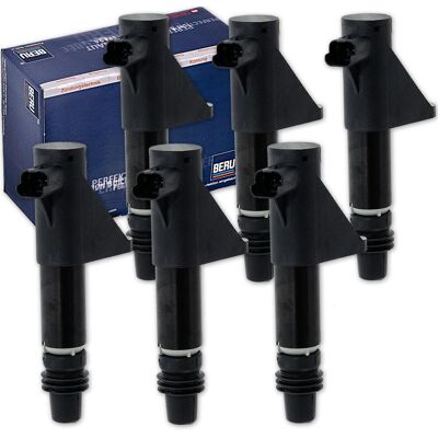 6x Beru Zündspule Passend Für Citroën C5 C6 Renault Clio 2 Laguna 2 Peugeot 406: Zündspule Abakus: 12201102 Ashika: Bo0211jm Astemo: 2503803 Bbt: Ic15 6x Beru Zündspule Passend Für Citroën C5 C6 Renault Clio 2 Laguna 2 Peugeot 406: Zündspule Abakus: 12201102 Ashika: Bo0211jm Astemo: 2503803 Bbt: Ic15
