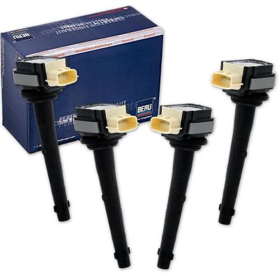 4 Beru Zündspulen Passend Für Renault Laguna 3 Megane Iii Scenic 2.0 16v 140ps: Zündspule Ashika: Bo0710jm Astemo-hitachi: 2503867 Bbt: Ic15141 Bogap: 4 Beru Zündspulen Passend Für Renault Laguna 3 Megane Iii Scenic 2.0 16v 140ps: Zündspule Ashika: Bo0710jm Astemo-hitachi: 2503867 Bbt: Ic15141 Bogap: