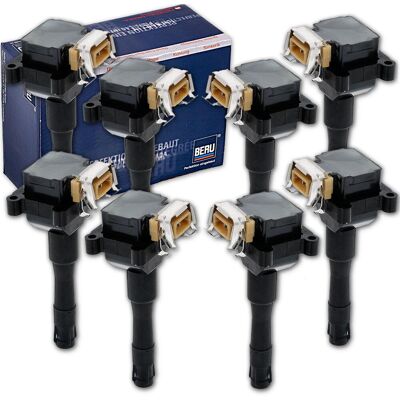 8x Beru Zündspule Passend Für Bmw 3er (e36) 5 (e34) 7 (e32 E38) 8 (e31) V8-motor: Zündspule Abakus: 12201013 Aic: 51375 Ashika: Bo0116jm Astemo: 25038 8x Beru Zündspule Passend Für Bmw 3er (e36) 5 (e34) 7 (e32 E38) 8 (e31) V8-motor: Zündspule Abakus: 12201013 Aic: 51375 Ashika: Bo0116jm Astemo: 25038