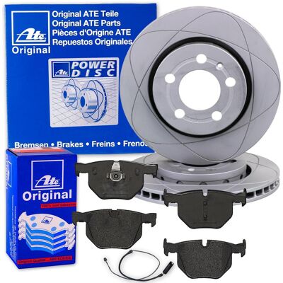 Ate Powerdisc Bremsscheiben 320x20mm + Beläge Hinten Passend Für Bmw 5er E60: Warnkontakt, Bremsbelagverschleiß A.b.s.: 39603 Abakus: 12010012 Aic: 53 Ate Powerdisc Bremsscheiben 320x20mm + Beläge Hinten Passend Für Bmw 5er E60: Warnkontakt, Bremsbelagverschleiß A.b.s.: 39603 Abakus: 12010012 Aic: 53
