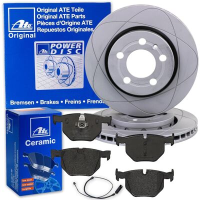 Ate Powerdisc Bremsscheiben 320mm+ceramic Beläge Hinten Passend Für Bmw 5er E60: Bremsscheibe: 34216763345, 34216864053 Bremsbelagsatz, Scheibenbremse Ate Powerdisc Bremsscheiben 320mm+ceramic Beläge Hinten Passend Für Bmw 5er E60: Bremsscheibe: 34216763345, 34216864053 Bremsbelagsatz, Scheibenbremse