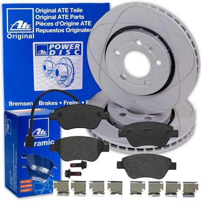 Ate Powerdisc Bremsscheiben + Ceramic Beläge Vorne Für Fiat Grande Punto Evo 199: Bremsbelagsatz, Scheibenbremse A.b.s.: 37280 Aisin: Bpfi1026 Aisin: Ate Powerdisc Bremsscheiben + Ceramic Beläge Vorne Für Fiat Grande Punto Evo 199: Bremsbelagsatz, Scheibenbremse A.b.s.: 37280 Aisin: Bpfi1026 Aisin: